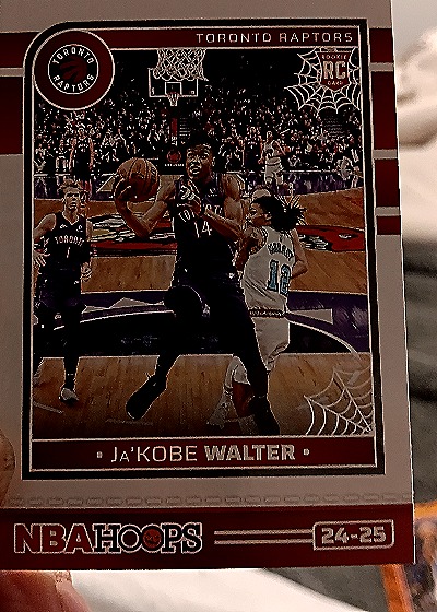 2024-25 Panini NBA Hoops #225 Ja'Kobe Walter — front