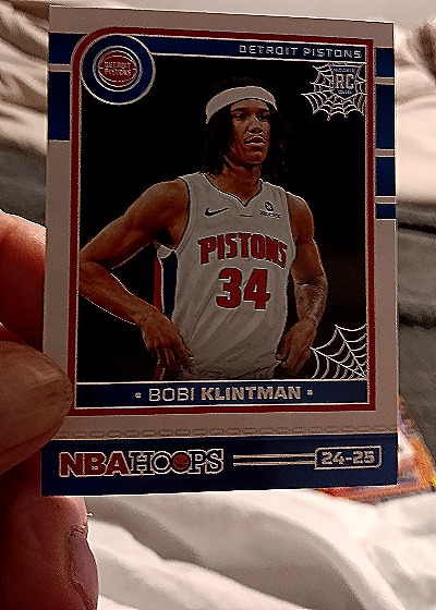 2024-25 Panini Haunted Hoops #262 Bobi Klintman — front