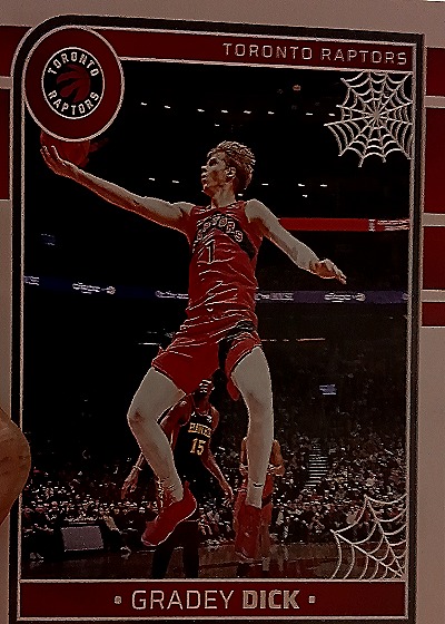 2024-25 Panini NBA Hoops Haunted Hoops #156 Gradey Dick — front