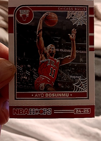 2024-25 Panini NBA Hoops Haunted Hoops #171 Ayo Dosunmu — front
