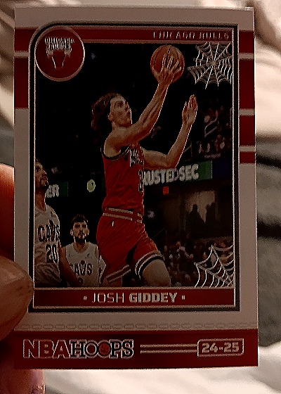 2024-25 Panini Haunted Hoops #118 Josh Giddey — front