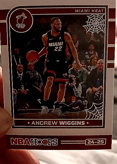 2024-25 Panini Haunted Hoops #124 Andrew Wiggins — front