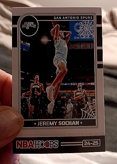 2024-25 Panini Haunted Hoops #98 Jeremy Sochan — front