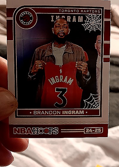 2024-25 Panini NBA Hoops Haunted Hoops #117 Brandon Ingram — front
