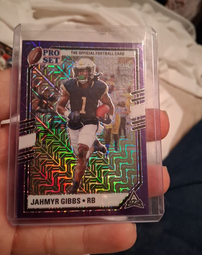 2022 Pro Set #PSB-JG1 Jahmyr Gibbs — front