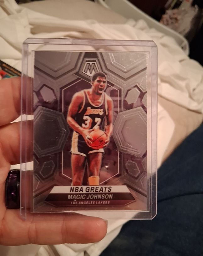 2023-24 Panini Mosaic #295 Magic Johnson — front