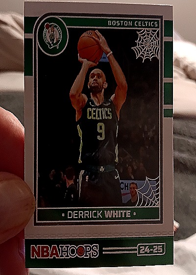 2024-25 Panini NBA Hoops Haunted Hoops #91 Derrick White — front