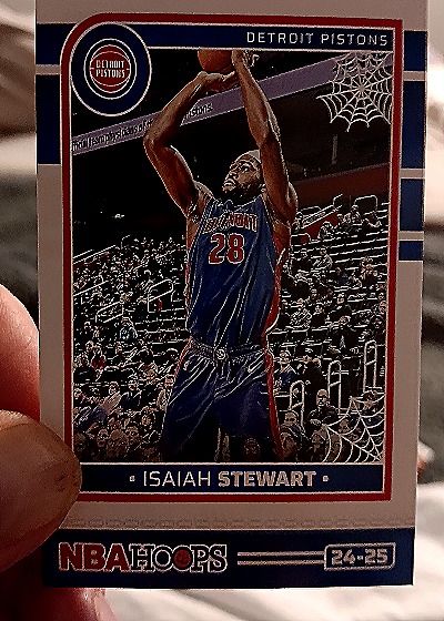 2024-25 Panini Haunted Hoops #169 Isaiah Stewart — front