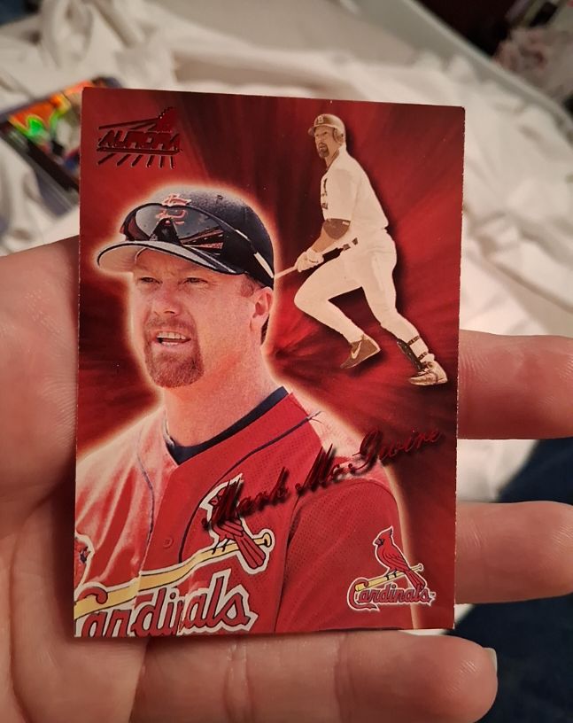 1999 Pacific Aurora #156 Mark McGwire — front