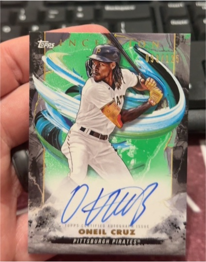 2023 Topps Inception #BRES-OC Oneil Cruz — front