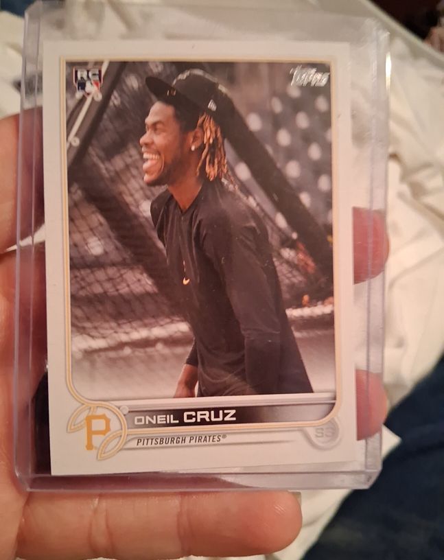 2022 Topps #537 Oneil Cruz Rookie Image Variation — front