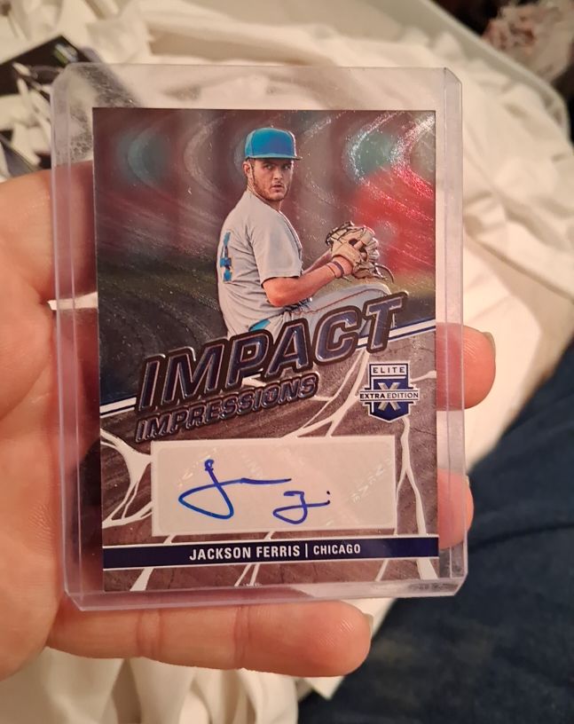 2023 Panini Elite Extra Edition Impact Impressions #II-JFR Jackson Ferris — front