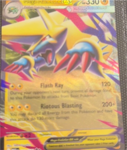 2025 Pokemon Mega Evolution #50 Mega Manectric ex — front