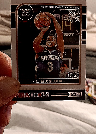 2024-25 Panini Haunted Hoops #196 CJ McCollum — front
