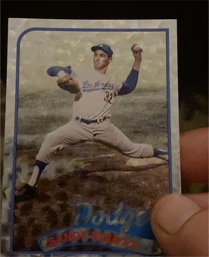 2024 Topps Series 2 #89B2-47 Sandy Koufax 1989 35th Anniversary — front