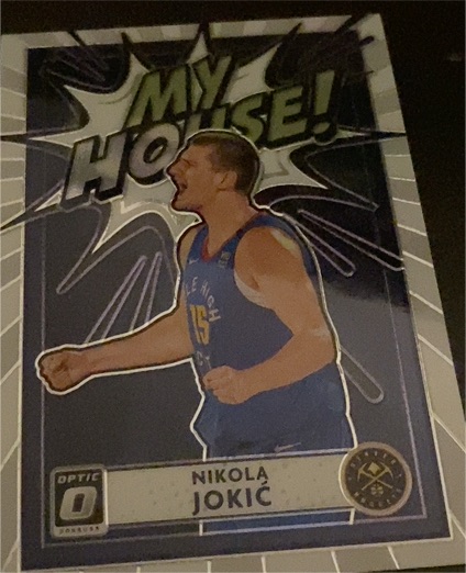 2020-21 Donruss Optic #9 Nikola Jokic My House — front