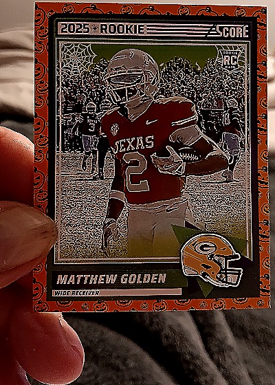 2025 Panini Score #56 Matthew Golden — front