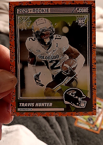 2025 Score #20 Travis Hunter — front
