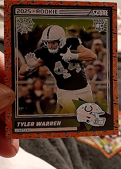 2025 Score #21 Tyler Warren — front