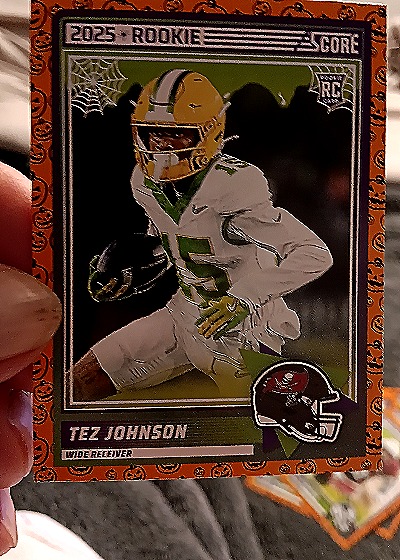 2025 Panini Score-A-Treat #34 Tez Johnson — front