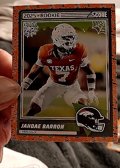 2025 Panini Score-A-Treat #89 Jahdae Barron — front