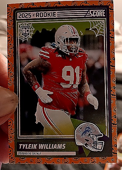 2025 Panini Score-A-Treat #85 Tyleik Williams — front