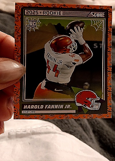 2025 Panini Score A Treat #4 Harold Fannin Jr. — front
