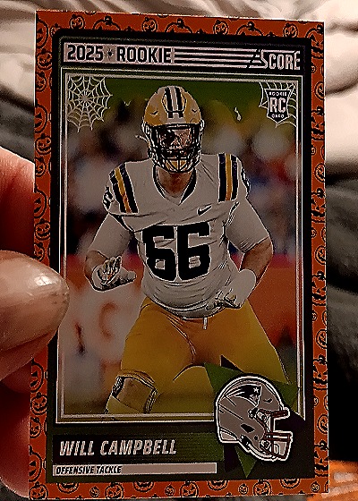 2025 Panini Score A Treat #RC Will Campbell — front