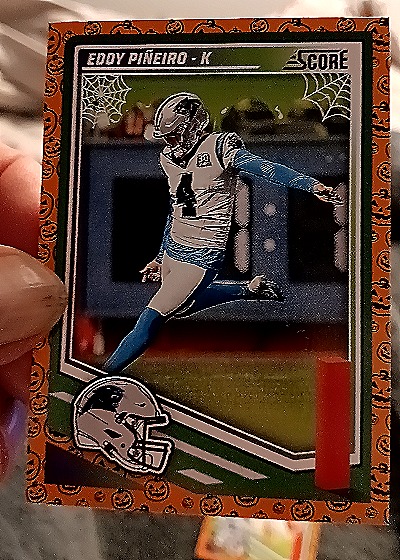 2025 Score A Treat Halloween #58 Eddy Pineiro — front