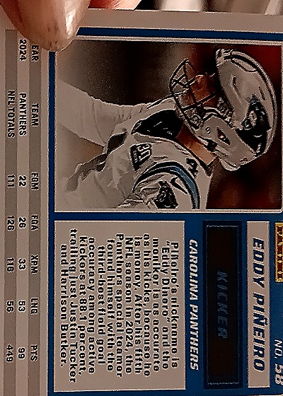 2025 Score A Treat Halloween #58 Eddy Pineiro — back