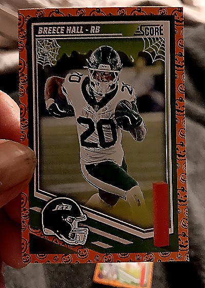 2025 Panini Score #282 Breece Hall — front
