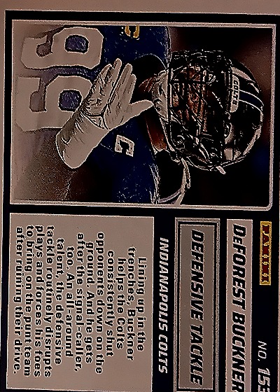 2025 Panini Score A Treat #153 DeForest Buckner — back