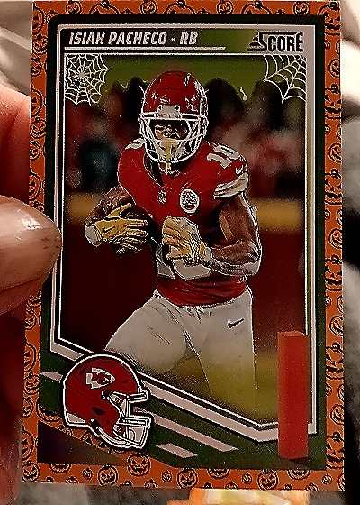 2025 Panini Score-A-Treat #278 Isiah Pacheco — front