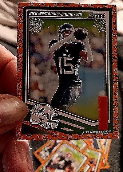 2025 Panini Score-A-Treat #29 Nick Westbrook-Ikhine — front