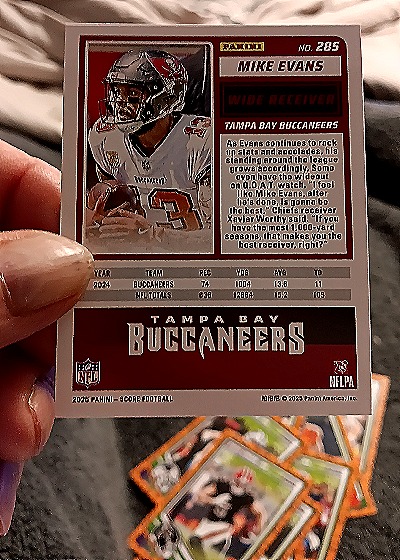 2025 Panini Score-A-Treat #285 Mike Evans — back
