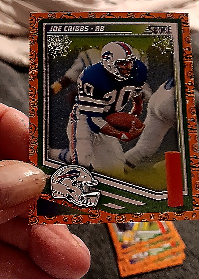 1986 Score #293 Joe Cribbs — front