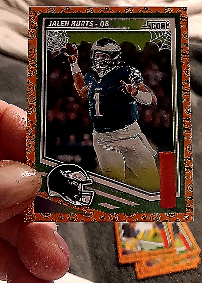2025 Panini Score-A-Treat #84 Jalen Hurts — front