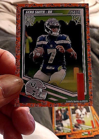 2025 Panini Score-A-Treat #128 Geno Smith — front