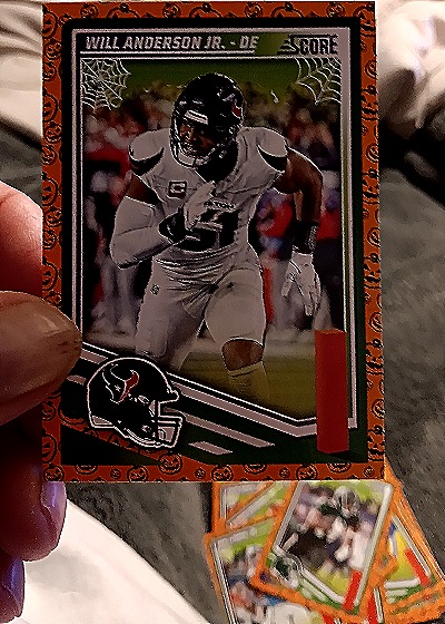 2025 Panini Score-a-Treat #187 Will Anderson Jr. — front
