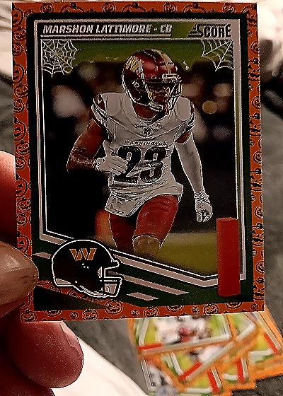 2025 Panini Score-A-Treat #165 Marshon Lattimore — front