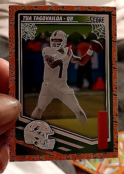 2025 Panini Score-A-Treat #25 Tua Tagovailoa — front