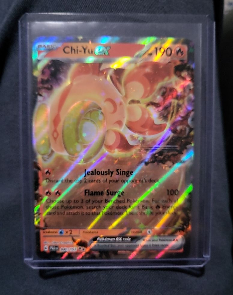 2023 Pokémon TCG Paldea Evolved #040 Chi-Yu ex — front