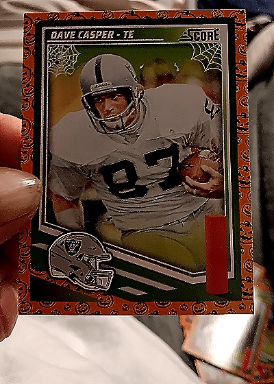 1985 Score #82 Dave Casper — front