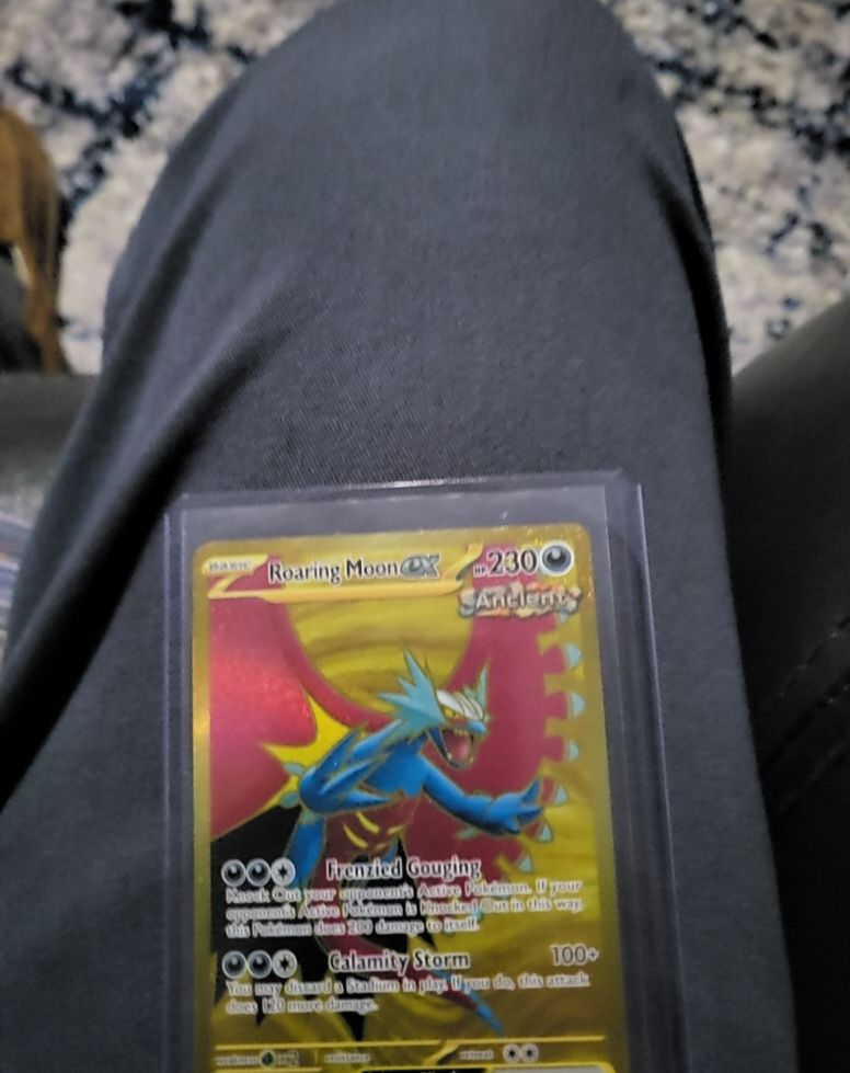2023 Pokémon TCG Paradox Rift #229 Roaring Moon EX — front
