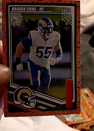 2025 Panini Score-A-Treat #263 Braden Fiske — front