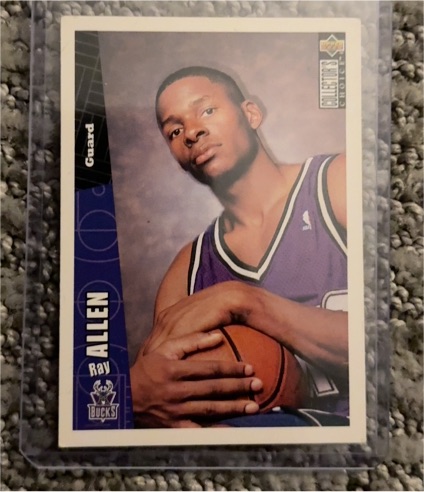 1996-97 Upper Deck Collector's Choice #278 Ray Allen — front