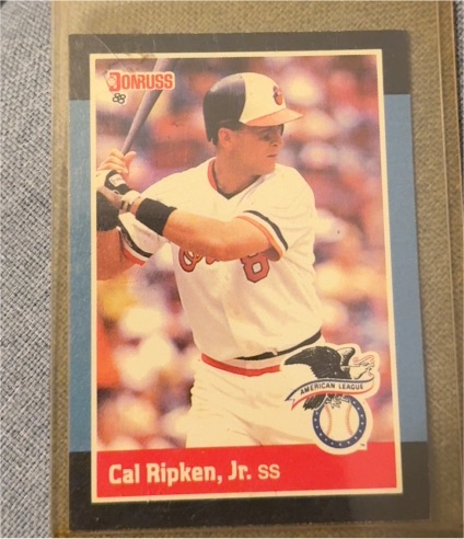 1988 Donruss #5 Cal Ripken, Jr. — front