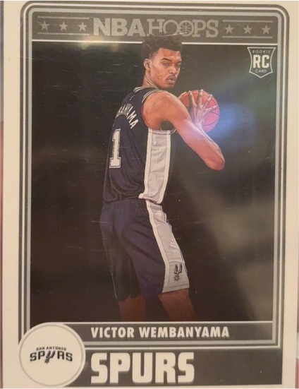 2023 Panini NBA Hoops #298 Victor Wembanyama — front