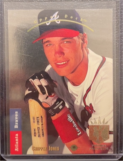 1993 Upper Deck SP #280 Chipper Jones — front
