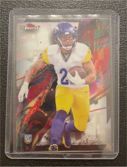 2024 Topps Finest #77 Blake Corum — front